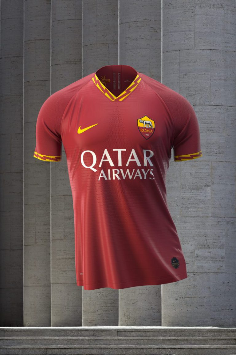 Maillot De Football AS Roma 2019/20 - Domicile, Zaniolo Numéro 22 - Taille S - Occasion